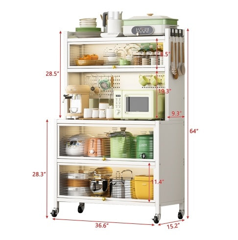 Metal Storage Shelves - SNAK HOME