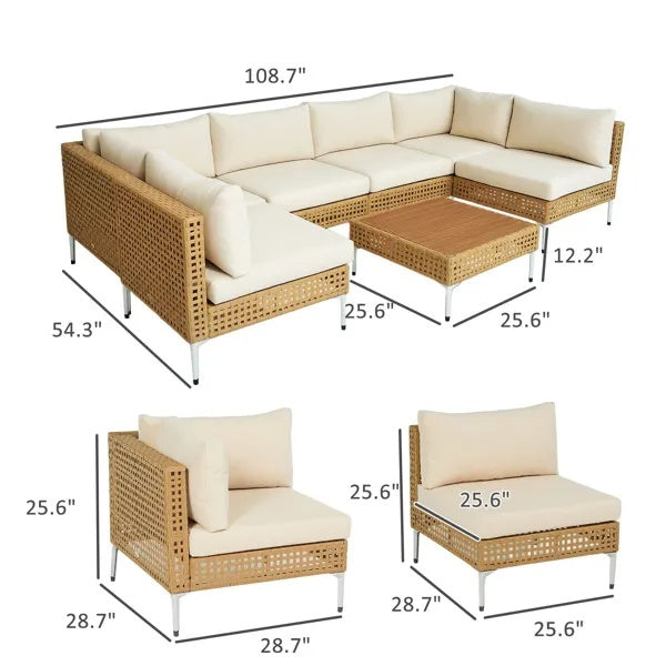 Patio Furniture Set - SNAK HOME