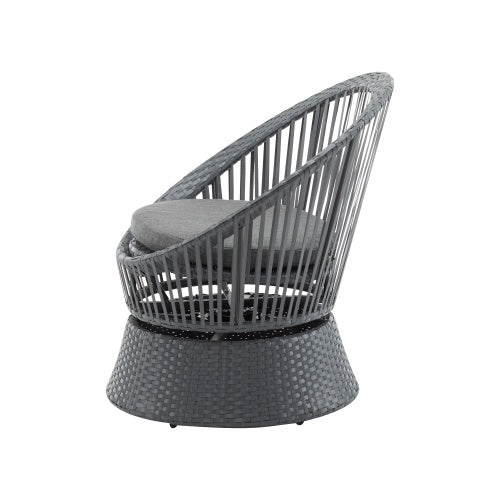 Modern Wicker Lounge Chair - SNAK HOME