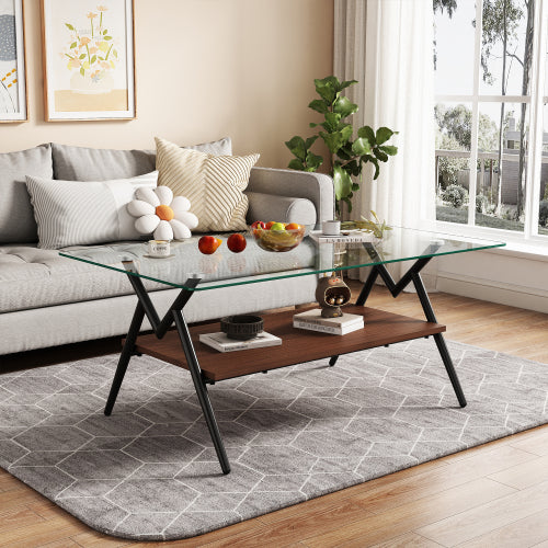 Rectangular Coffee Table - SNAK HOME