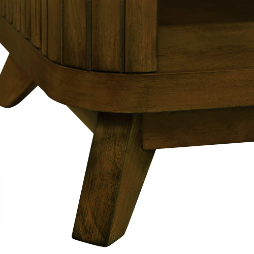Rectangular Wooden Coffee Table - SNAK HOME