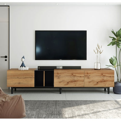 Modern TV Stand For 80-inch TVs - SNAK HOME