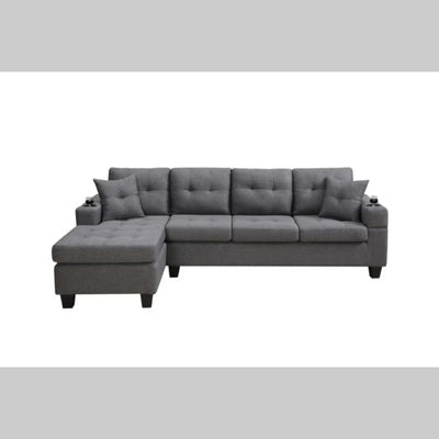 Fabric Sectional Sofa - SNAK HOME
