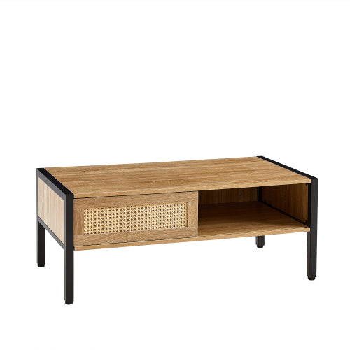 Rattan Coffee Table - SNAK HOME