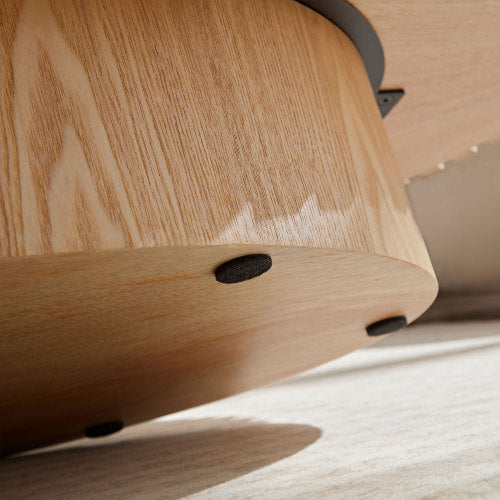 Modern Handmade Drum Coffee Table - SNAK HOME