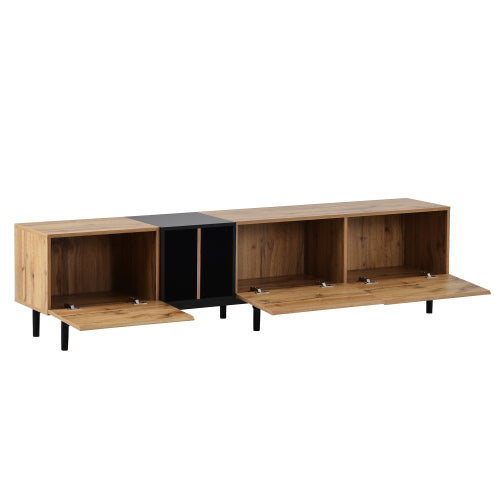 Modern TV Stand For 80-inch TVs - SNAK HOME