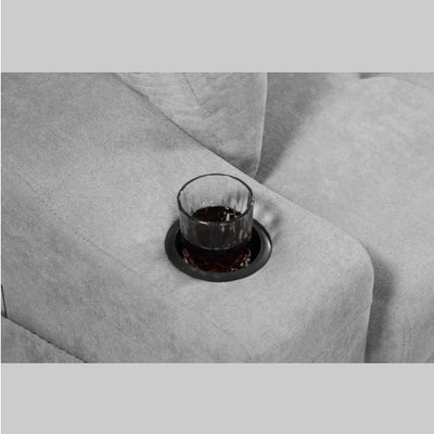 Convertible Sectional Sofa With Armrest Storage - SNAK HOME