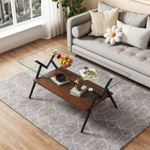 Rectangular Coffee Table - SNAK HOME