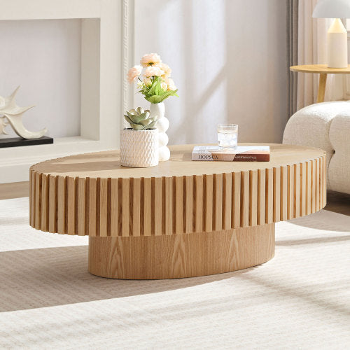 Modern Handmade Drum Coffee Table - SNAK HOME